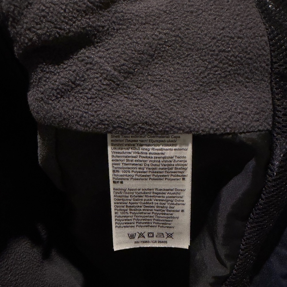 Helly Hansen Navy Blue Shell Jacket Size Small - image 3